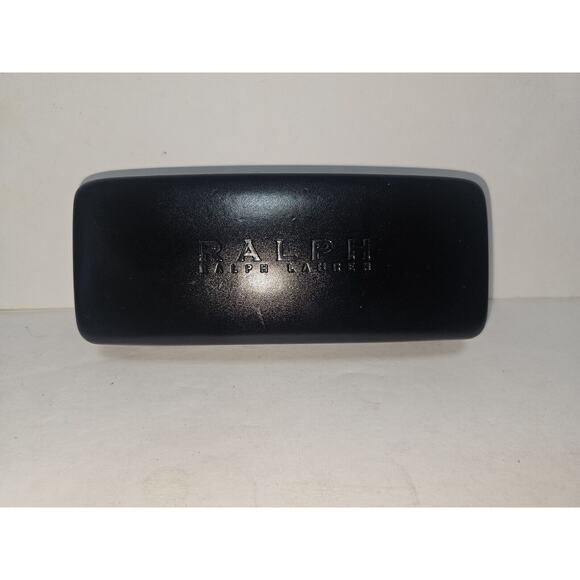 Polo Ralph Lauren Eyeglasses Case Hard Shell Protective Travel Carrier Black - Picture 1 of 5